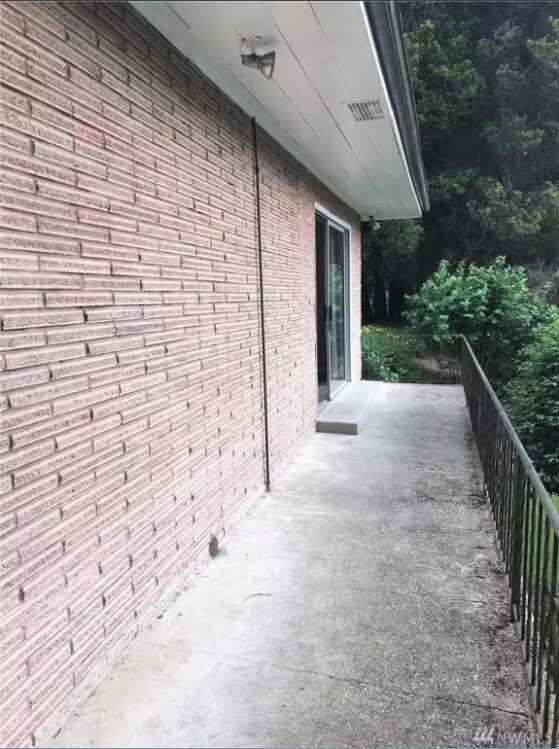 Balcony off of Living Room - 2601 Rocky Point Rd NW