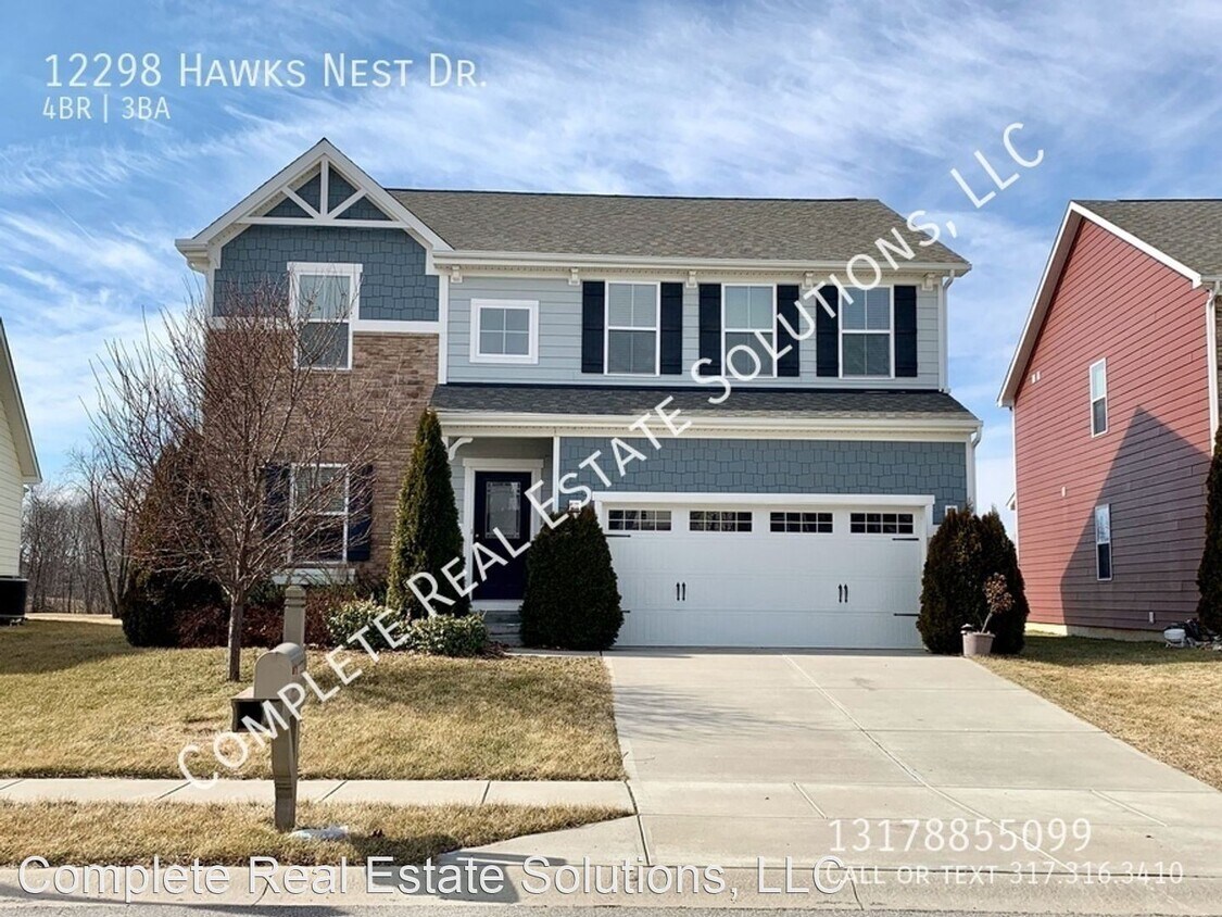 12298 Hawks Nest Drive, Fishers, IN 46037 House Rental in Fishers, IN
