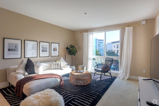 1BR, 1BA - 861SF - Living Room - Elements