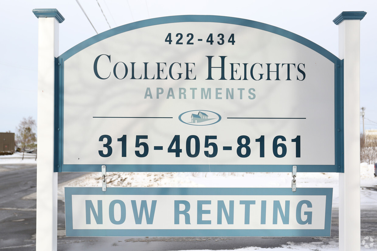 Property Sign - College Heights