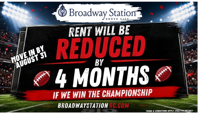 Broadway Station - 1 MONTH FREE