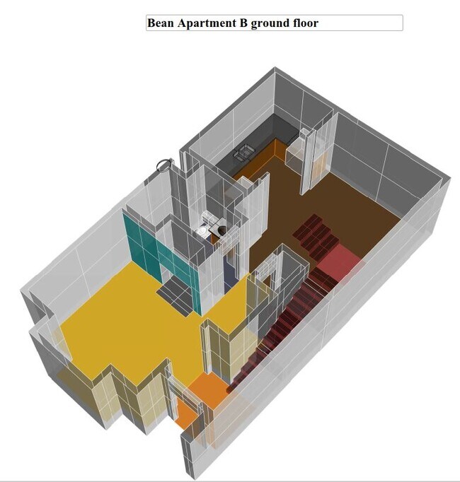 Layout downstairs - 343 Bean Ave