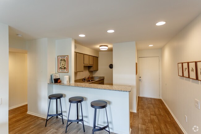 1HAB, 1BA - 680 ft² - The Sylvan