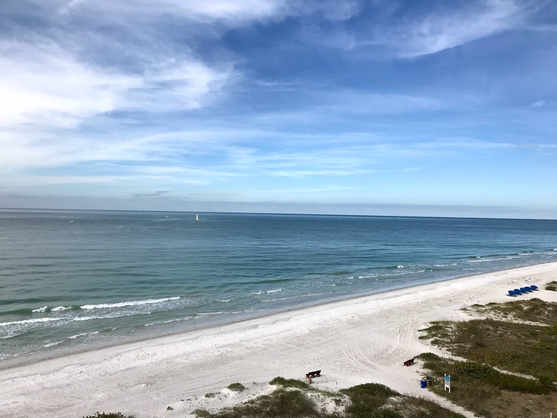 View from the balcony - 19450 Gulf Blvd