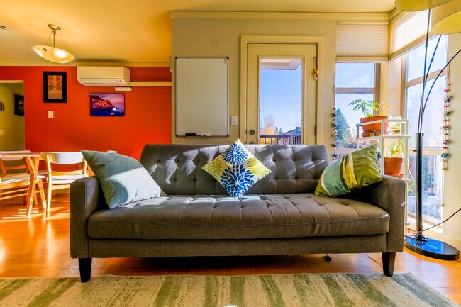 Sun lit living room - 1310 N Lucas Pl