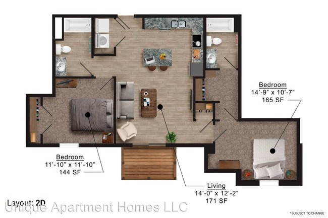 Building Photo - 2 br, 2 bath Apartment - 5304 Mortensen Road