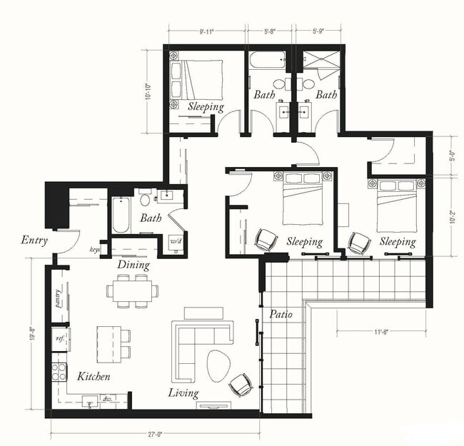 Interior Photo - Willow