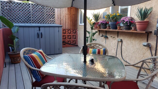 300 ft sq private patio - 4049 Sunset Dr