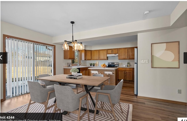 dining room and kitchen - 4344-4346 S 92nd St