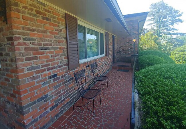 Tile front porch - 1829 Mount Royal Dr NE