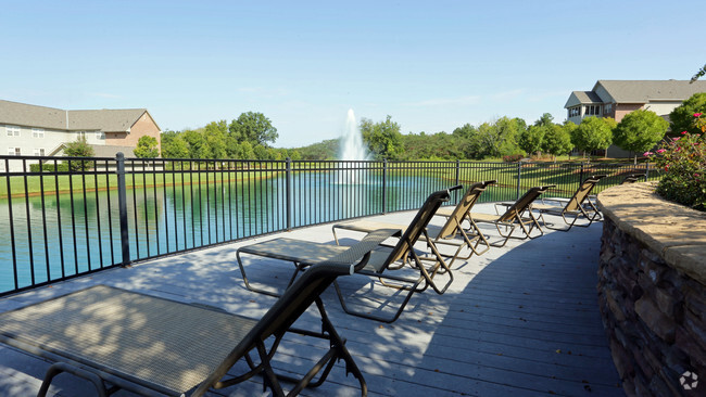 Lake Deck - The Park Apartments Homes