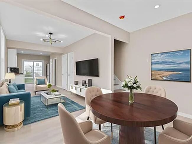 Sala de estar/comedor - 265 California Ave