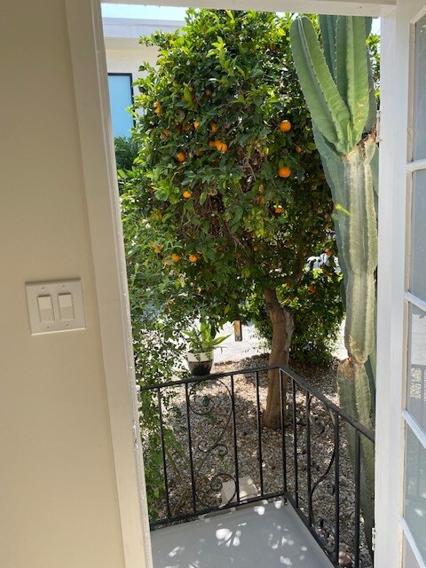 Mirando hacia afuera desde la entrada - 2219 Glendon Ave