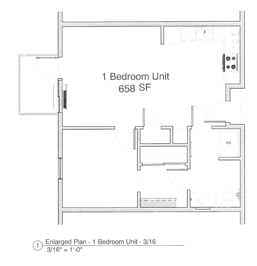 1BR/1BA - Creekside West