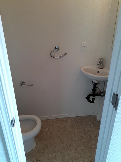 half bathroom - 9745 SE Holgate Blvd