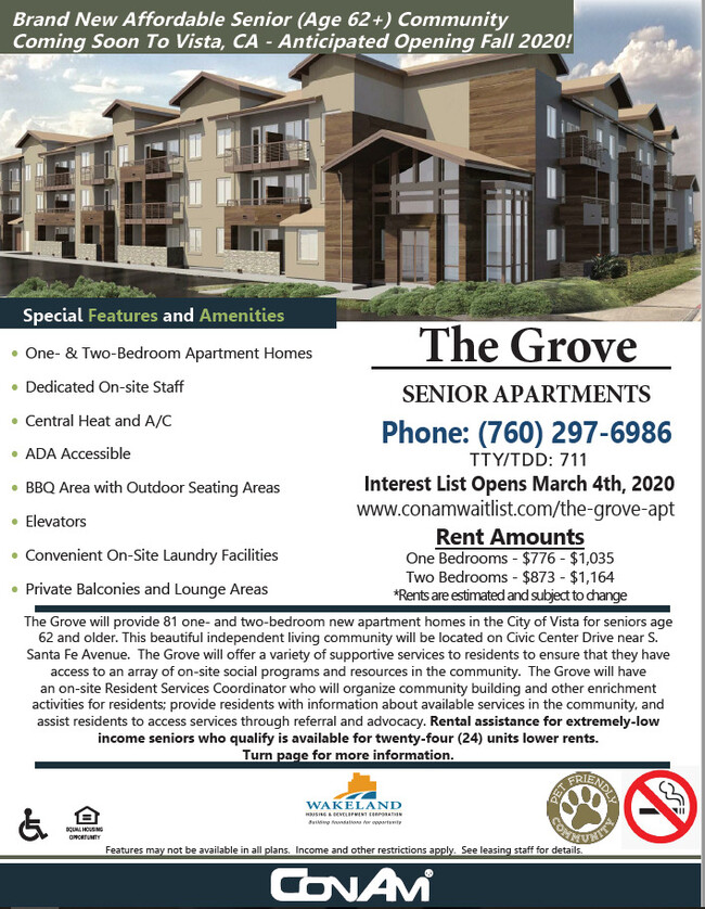 Foto del edificio - The Grove +62 Senior Community