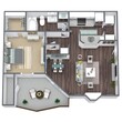 1 Bed - 1 Bath