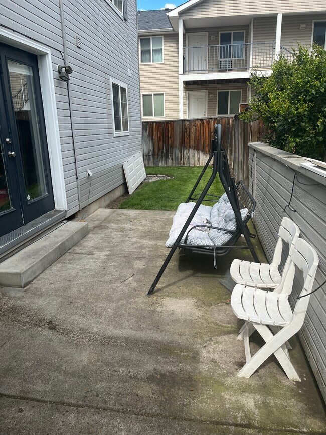 back yard - 117 Glenn Way