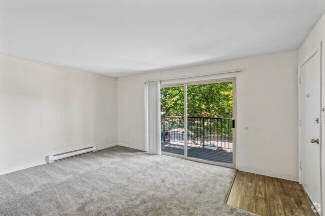 1 dormitorio, 1 baño - 630 pies cuadrados - Sala de estar - The Renton Sage Apartments