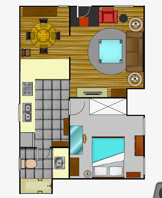 Floor Plan - 1450 N Cleveland Ave