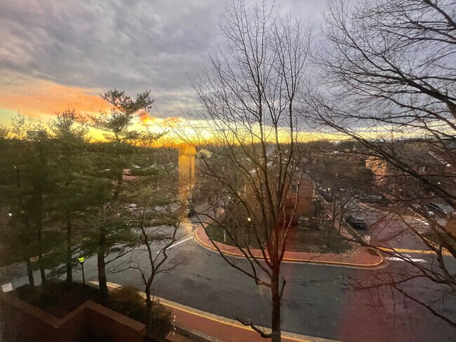 View to the West - 3101 New Mexico Ave NW