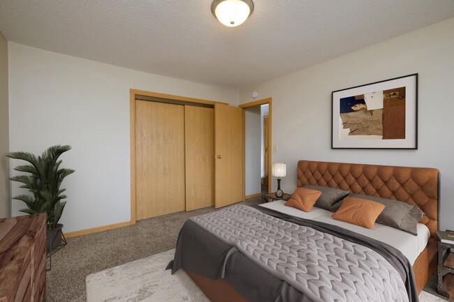 Fargo, ND Birchwood 2 apartamentos | Dormitorio - Birchwood 2