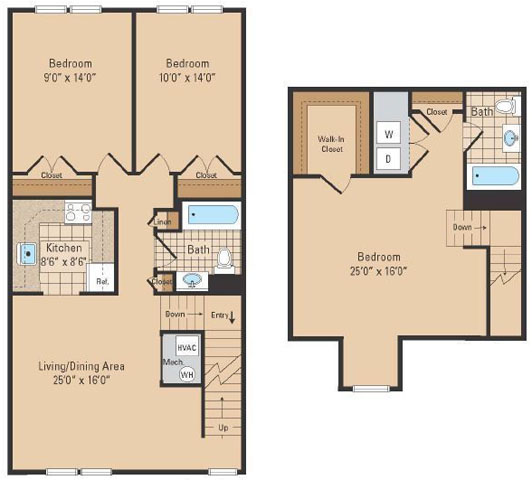 Plano de planta - Upland Estates