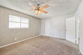 1BR, 1BA - 768SF - Primary Bedroom - RiverStone Apartment Homes