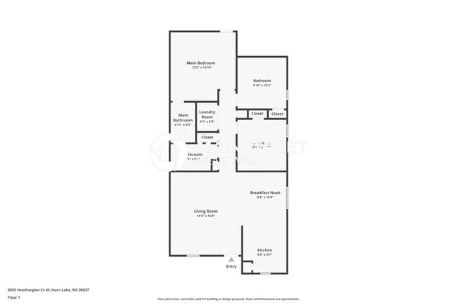 Foto del edificio - 3 Bedroom Pet-Friendly Home in Horn Lake, ...