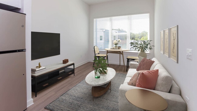 Living Room with Hard Surface Flooring - The Penman