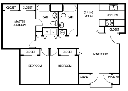 Melrose - Wescott Apartments