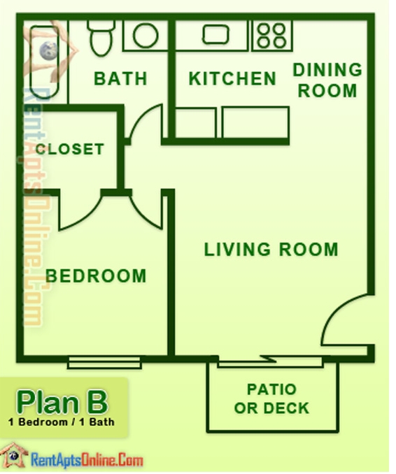 Plan B - Lincoln Village West Apartments