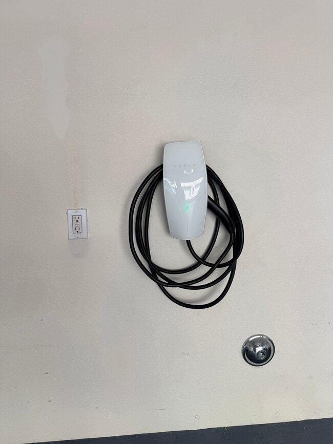 EV Charging in garage - 17611 Garden House Ln