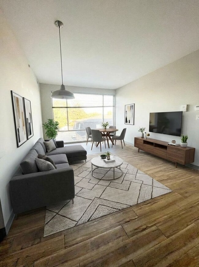 Unit Q Living Room - 17 Hundred