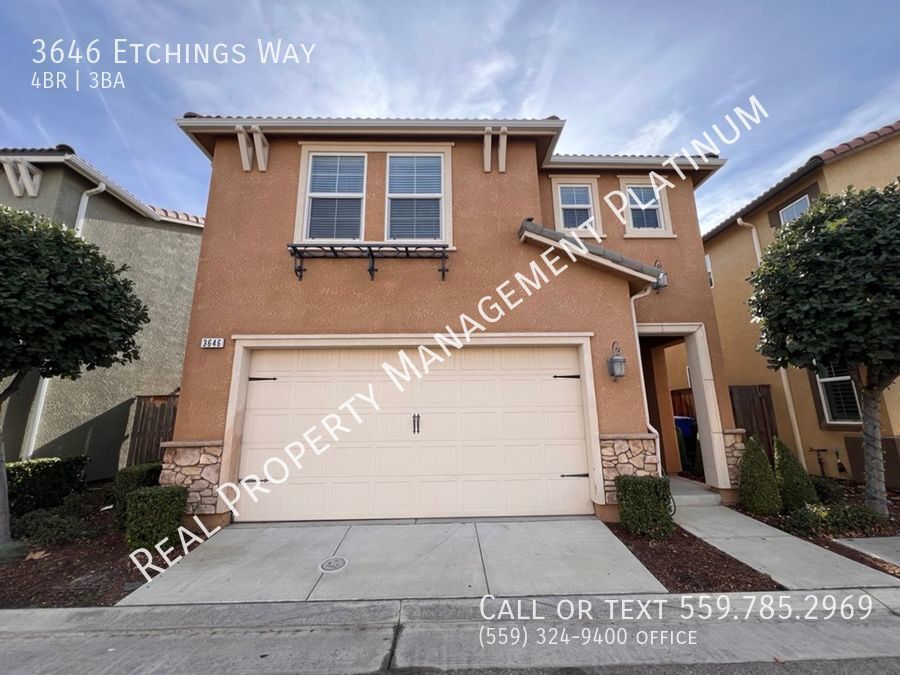 2,295 Harlan Ranch, 4 Bdrm & Community Po... House Rental in Clovis, CA