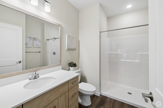 2 habitaciones, 2 baños - 1072 pies cuadrados - Baño principal - Avalon Apartments & Townhomes
