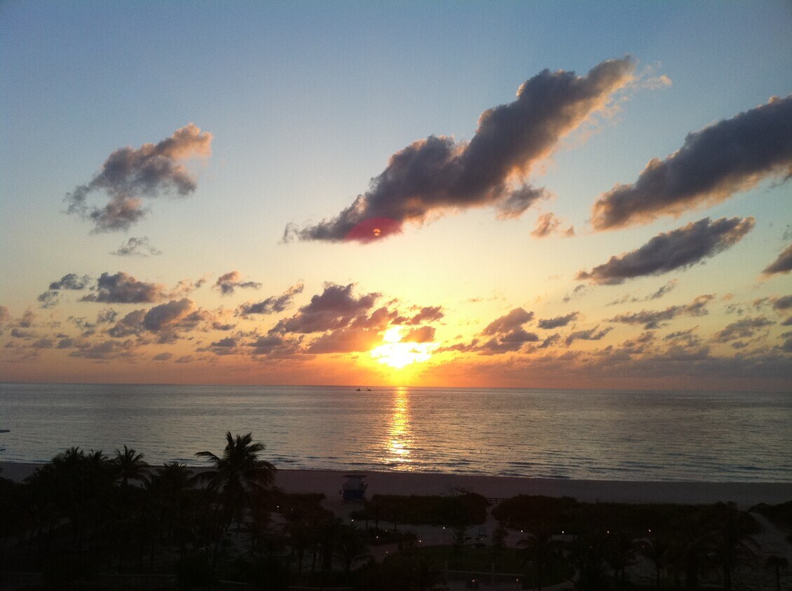 Your view at dawn - 6450 Collins Ave