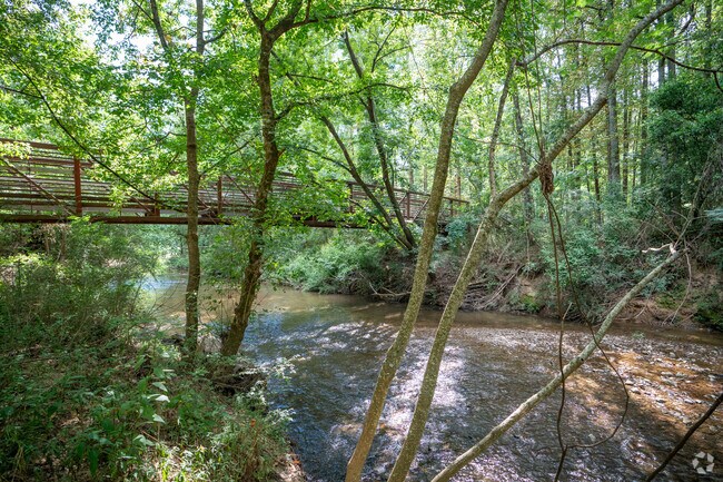 Play in the creek at McCallum Park.