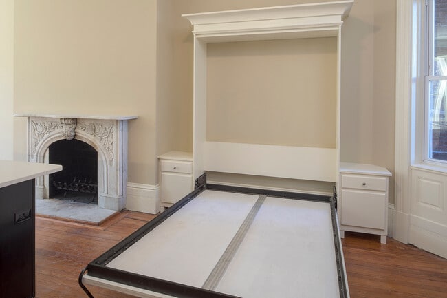 Custom Murphy Bed retracts when not in use - 1323 Eutaw Pl