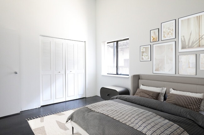 Dormitorio en el patio - Ford Factory Lofts