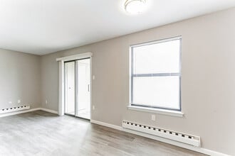 Balcony Entry From Living Room - Newpointe Apartments