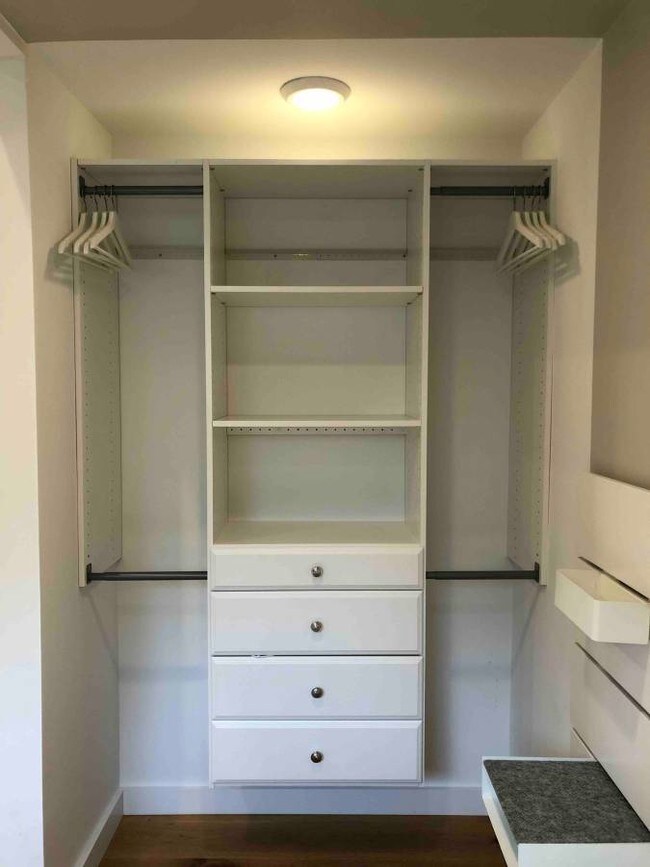 Built in closet organizer - 2732 Claremont Blvd