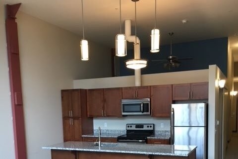 Large kitchen with tons of cabinets - 2599 Church Ave