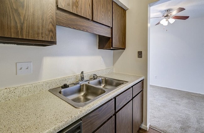 Apartment Kitchen at The Woods of Eagle Creek - The Woods of Eagle Creek