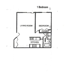 1BR/1BA - Humboldt Apartments