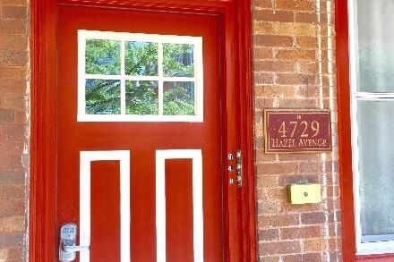 Building Front Door - 4729 Hazel Ave