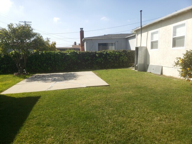 Back yard - 17210 Eastwood Ave
