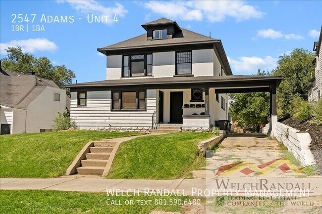 Foto del edificio - 2547 Adams-Unit 4
