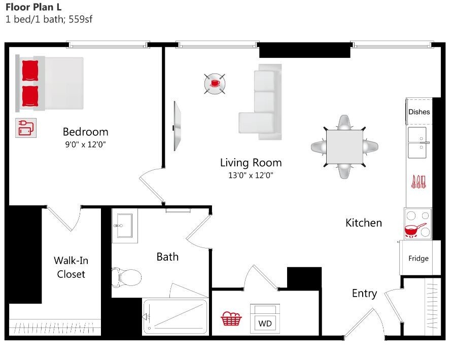 Iconic Living at The 9 – Boutique Suite L