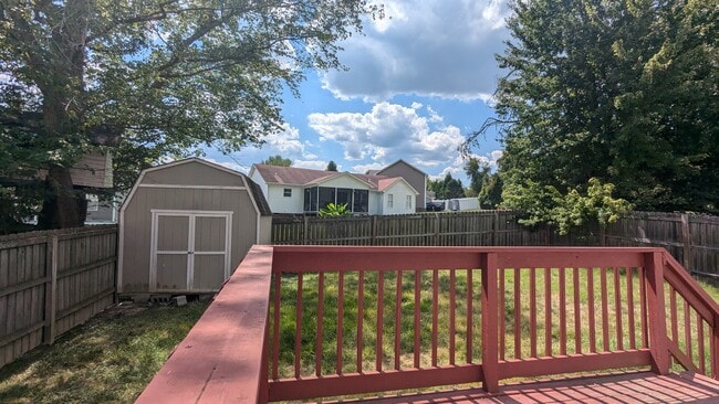 Patio and Fenced In Yard - 127 Hampton Ln